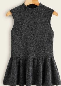 🖤Peplum tank top